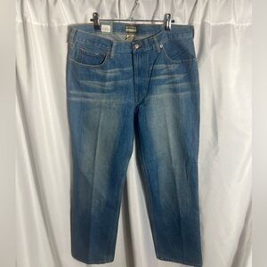 Steve & Barry’s Men’s Relaxed Fit Jeans Size 34X32 Blue Soft Quality Denim NWT